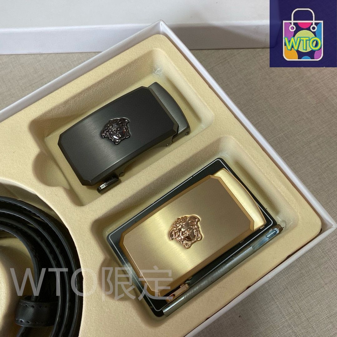 本日特価] ヴェルサーチ Versace 高級レザー ベルト＆バッグ スーパー