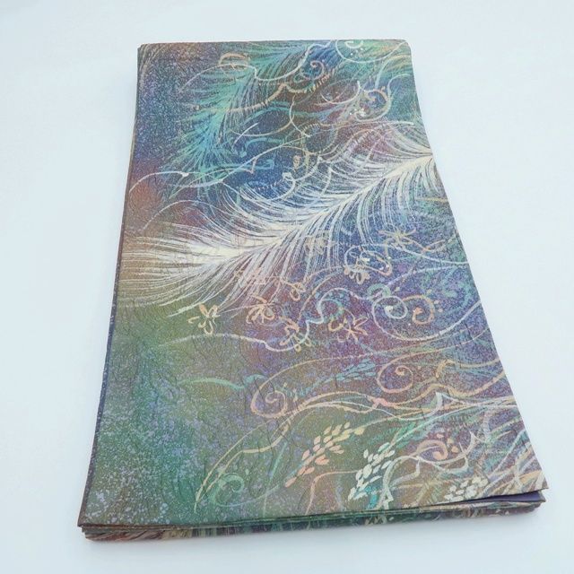 百華❀O-144◇美品未使用 正絹 着物 鵬翔 博多織 ふくれ織 袋帯 単品