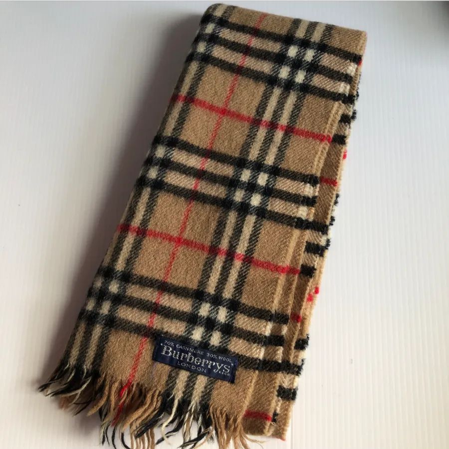 未使用品タグ付き　Burberry's London ノバチェック　マフラー 未使用☆Burberrys ノバチェック マフラー ミニサイズ - メルカリ