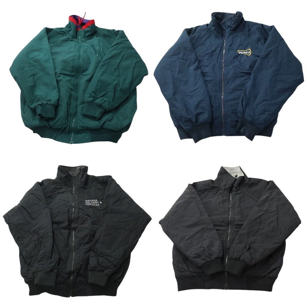 古着卸 まとめ売り シェルドシンチラ型 裏地フリース ジャケット 4枚  