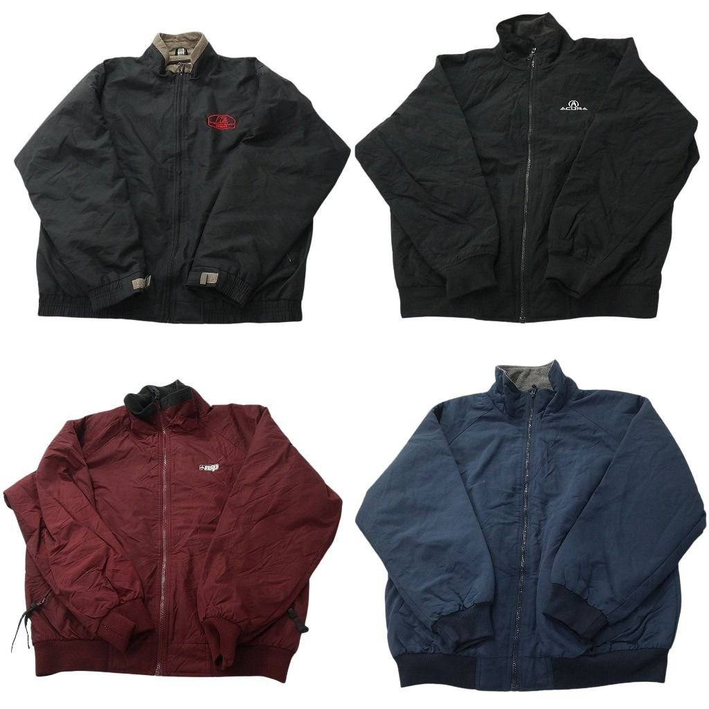 古着卸 まとめ売り シェルドシンチラ型 裏地フリース ジャケット 4枚  