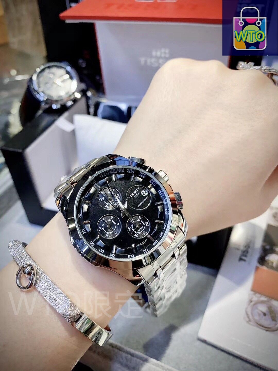 今日特価】TISSOT 天梭 クラシックモデル 腕時計-WTO店名をご確認