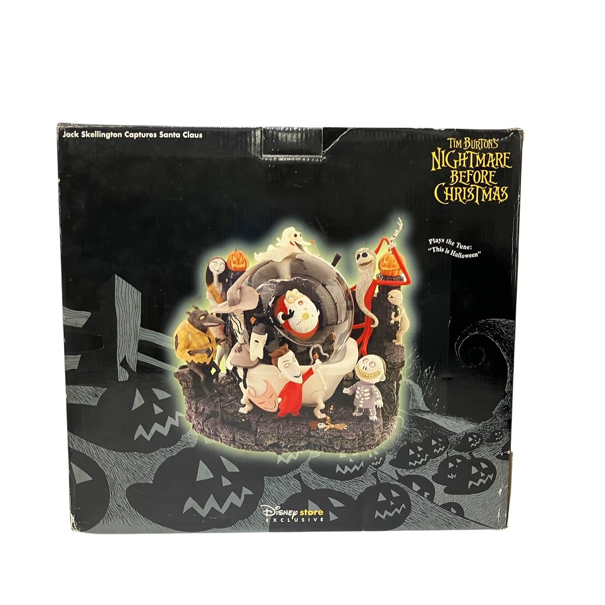 ディズニー ナイトメアビフォアクリスマス スノードーム ジャック