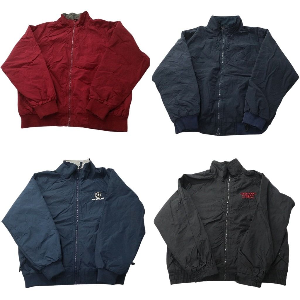 古着卸 まとめ売り シェルドシンチラ型 裏地フリース ジャケット 4枚  