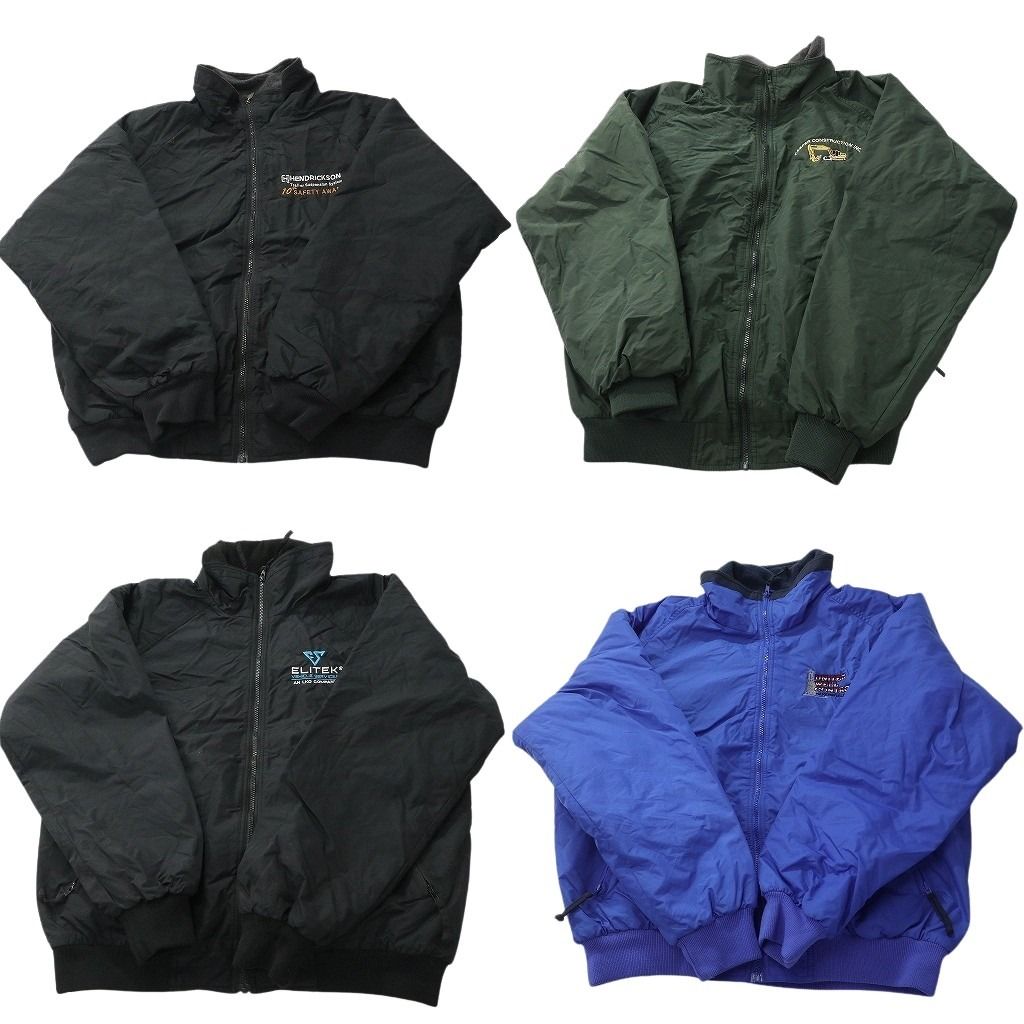 古着卸 まとめ売り シェルドシンチラ型 裏地フリース ジャケット 4枚  