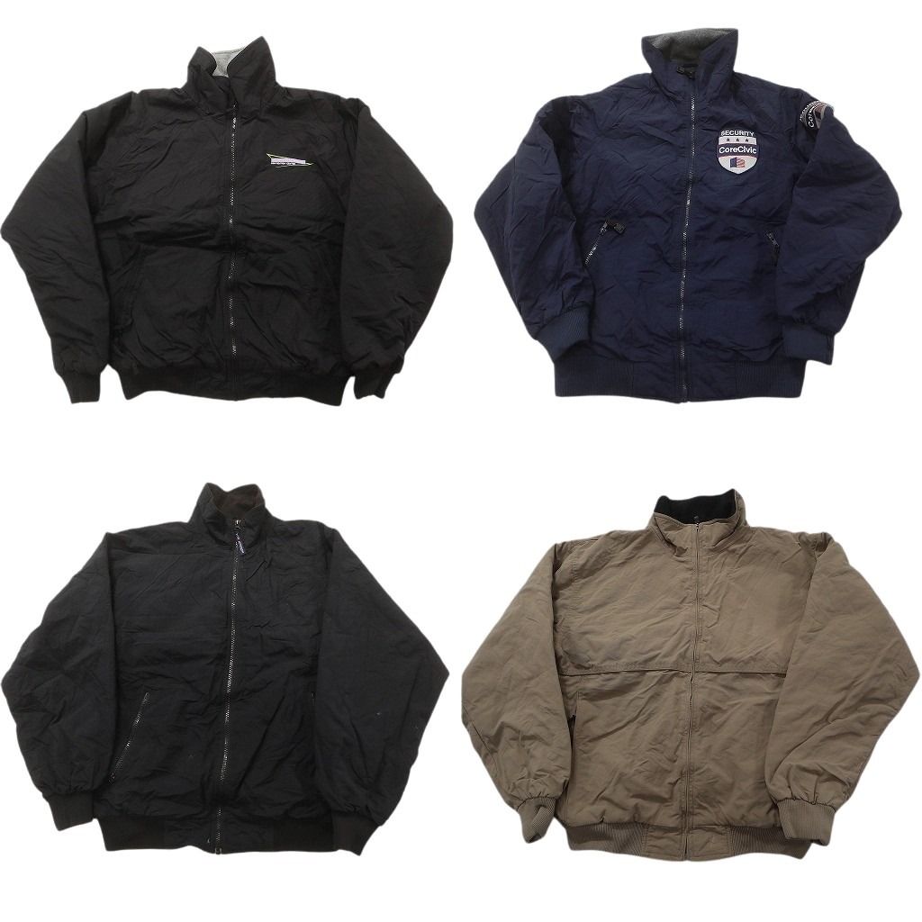 古着卸 まとめ売り シェルドシンチラ型 裏地フリース ジャケット 4枚  