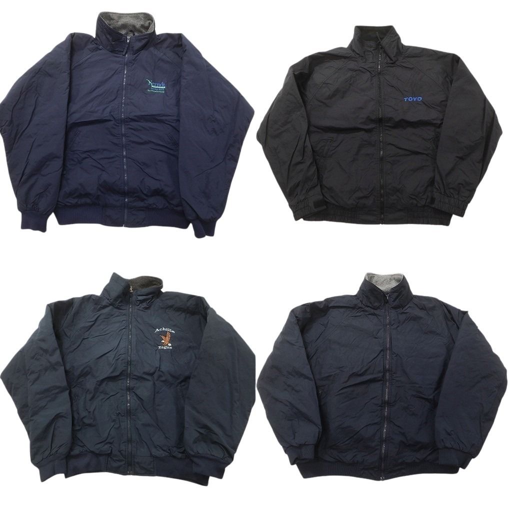 古着卸 まとめ売り シェルドシンチラ型 裏地フリース ジャケット 4枚  