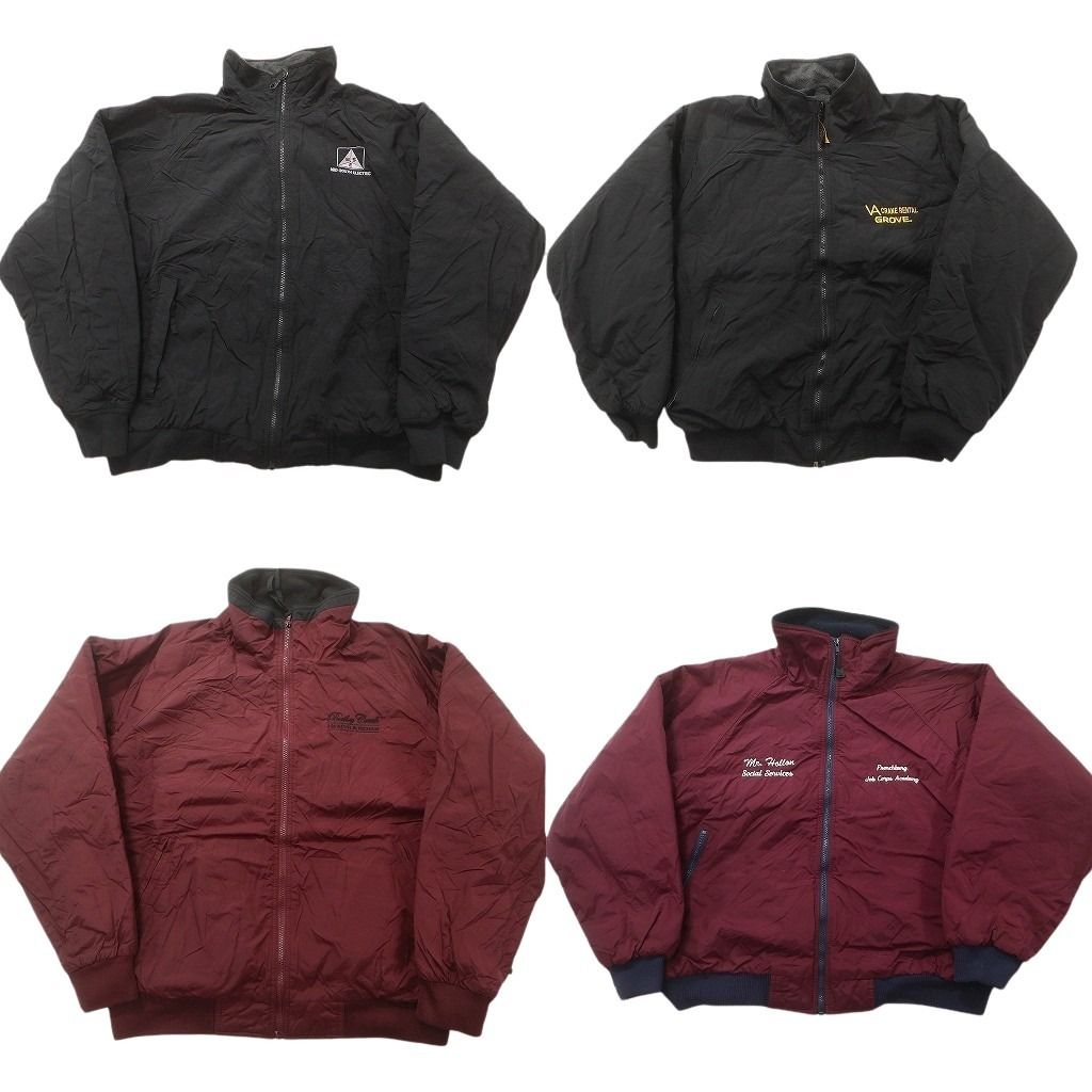 古着卸 まとめ売り シェルドシンチラ型 裏地フリース ジャケット 4枚  