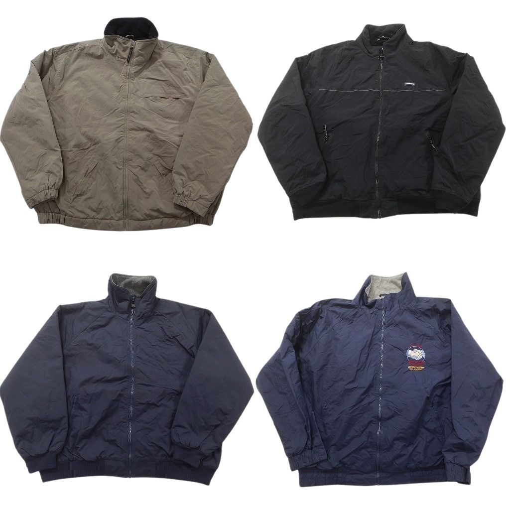 古着卸 まとめ売り シェルドシンチラ型 裏地フリース ジャケット 4枚  