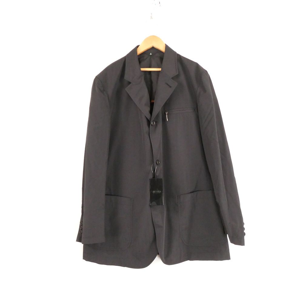 未使用！LANVIN COLLECTION テーラードジャケット 夏 メンズ50 美品 LANVIN COLLECTION ランバンコレクション ジャケット 50