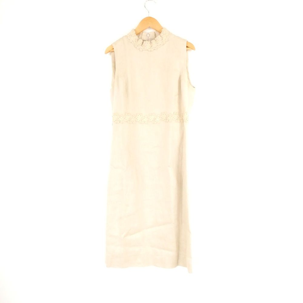 難有 FOXEY BOUTIQUE フォクシー 13583 ノースリーブワンピース 38 S