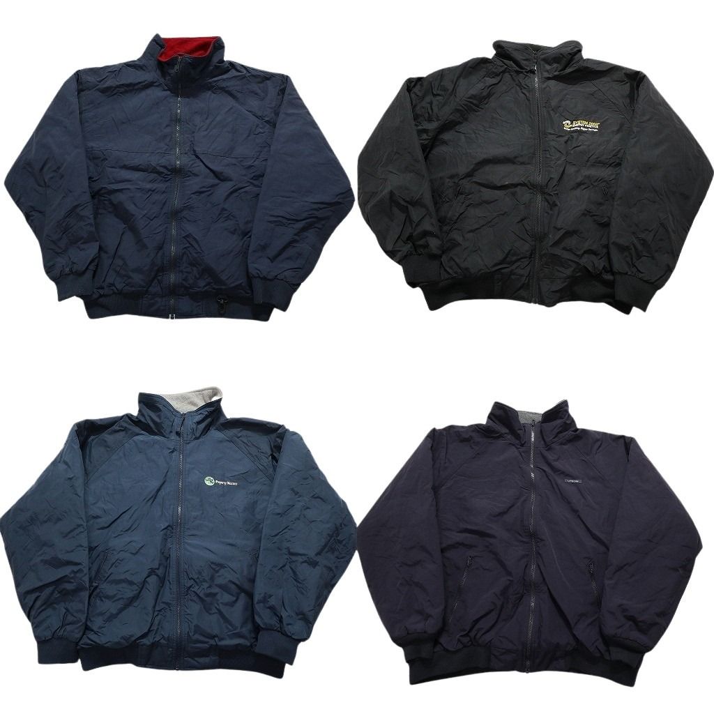 古着卸 まとめ売り シェルドシンチラ型 裏地フリース ジャケット 4枚  