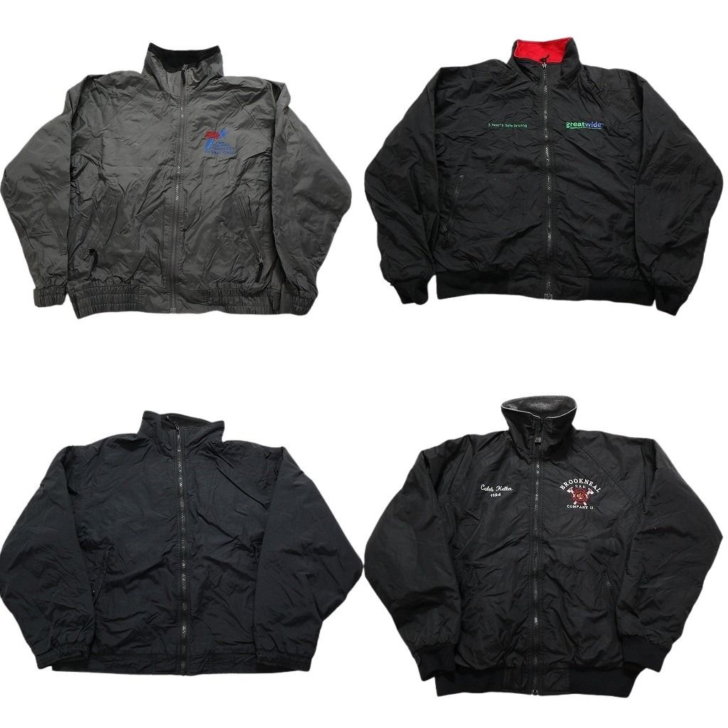 古着卸 まとめ売り シェルドシンチラ型 裏地フリース ジャケット 4枚  