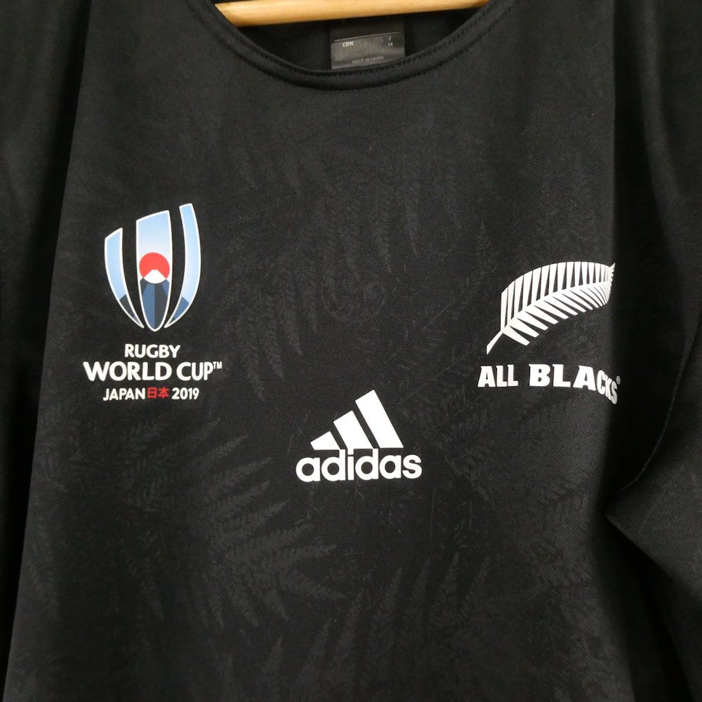 美品 adidas アディダス ラグビー ワールドカップ2019 ラグビーシャツ