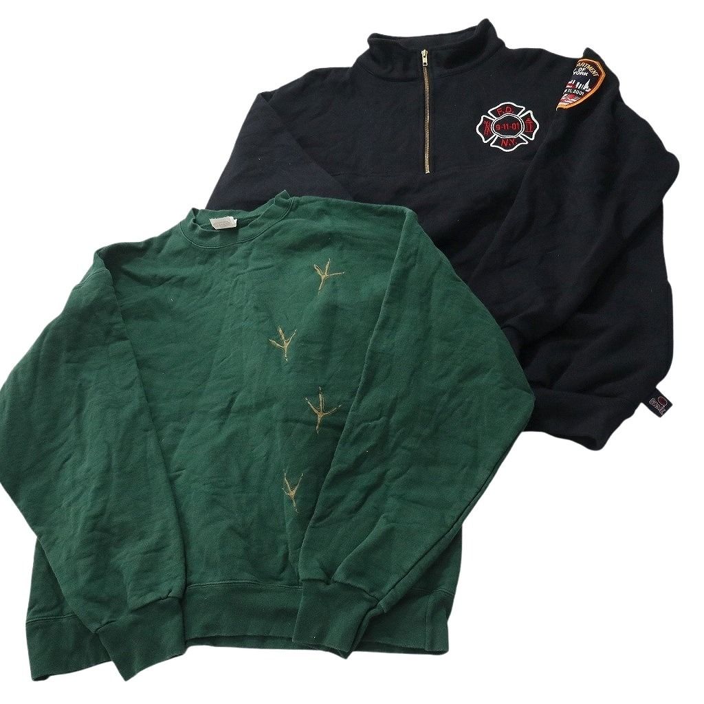 古着卸 まとめ売り カラー スウェット 8枚セット (メンズ L ⁄XL ⁄2XL