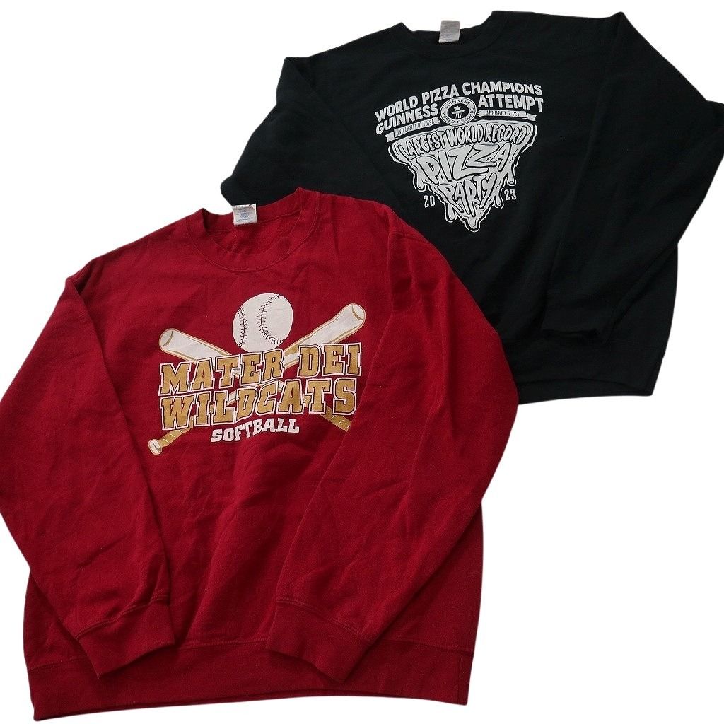 古着卸 まとめ売り カラー スウェット 8枚セット (メンズ L ⁄XL ⁄2XL