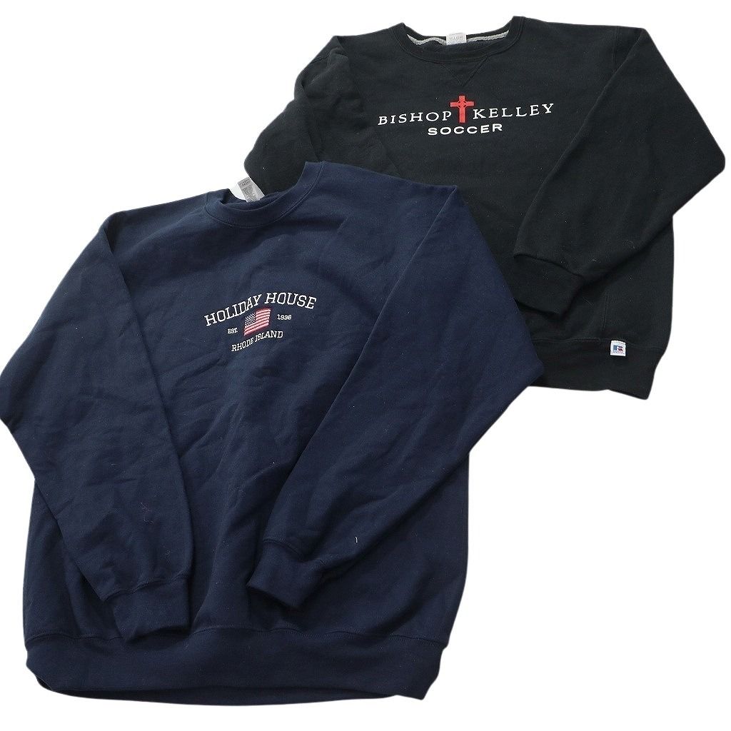 古着卸 まとめ売り カラー スウェット 8枚セット (メンズ L ⁄XL ⁄2XL
