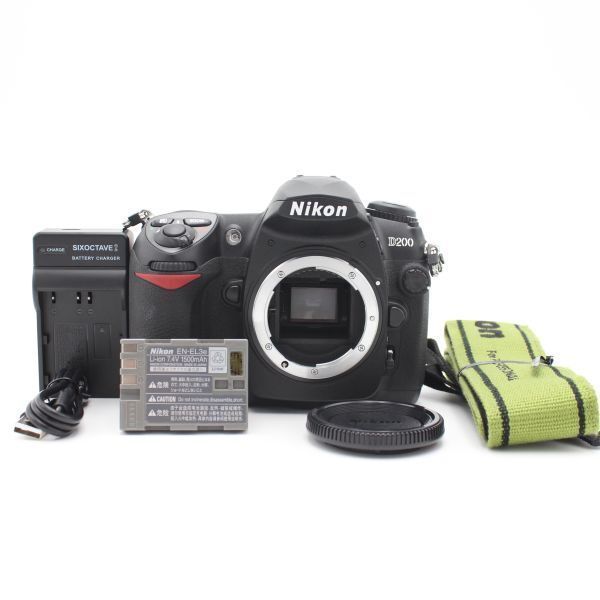 新品級 NIKON D200 ショット数 3082枚 デジタル ボディ M816 新品級 NIKON D200 ショット数 3082枚 デジタル ボディ M816