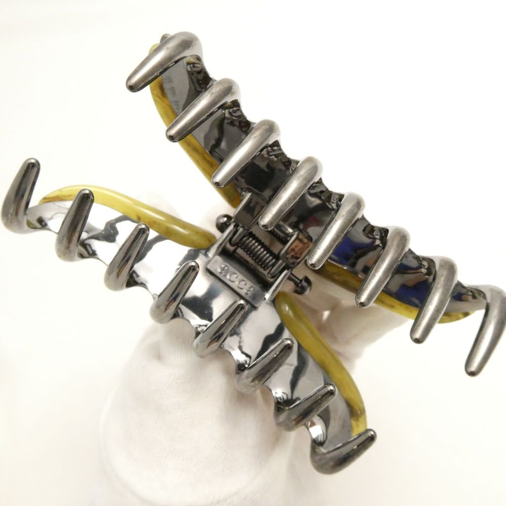 アッカ　ヘアクリップ　ラージ　大 美品 acca アッカ ヘアクリップ L ラージ ストーン ビジュー