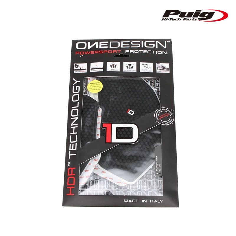 Puig 20080N SPECIFIC SIDE TANK PADS ZX-6R/ ZX-6R 636 [BLACK