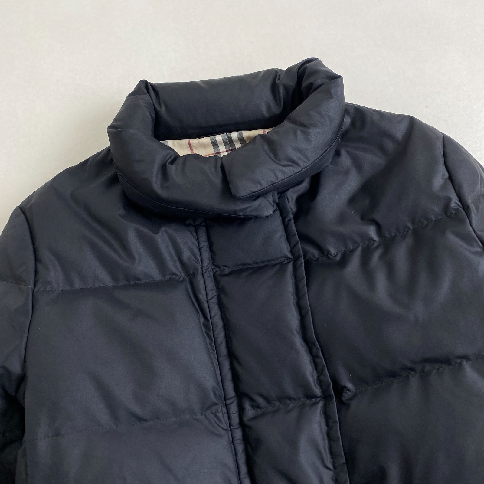 バーバリーロンドン ダウンジャケット ノバチェック ベルト Burberry