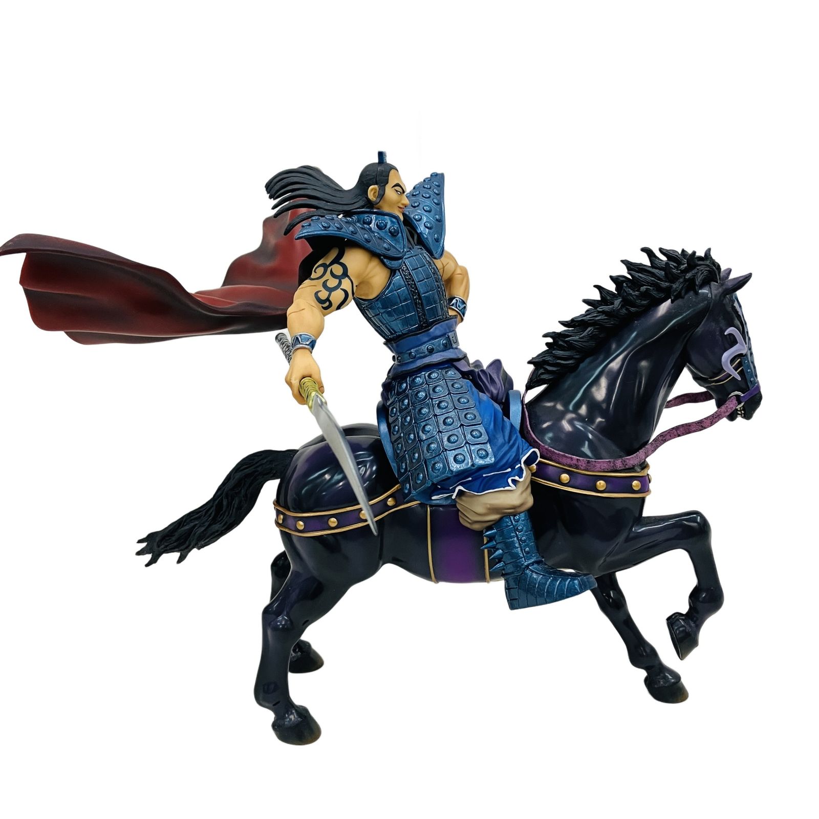 キングダム　王騎　羌瘣　フィギュア　BANDAI フィギュアーツzero 限定 フィギュアーツZERO 王騎 『キングダム』(キングダム43巻フィギュア同