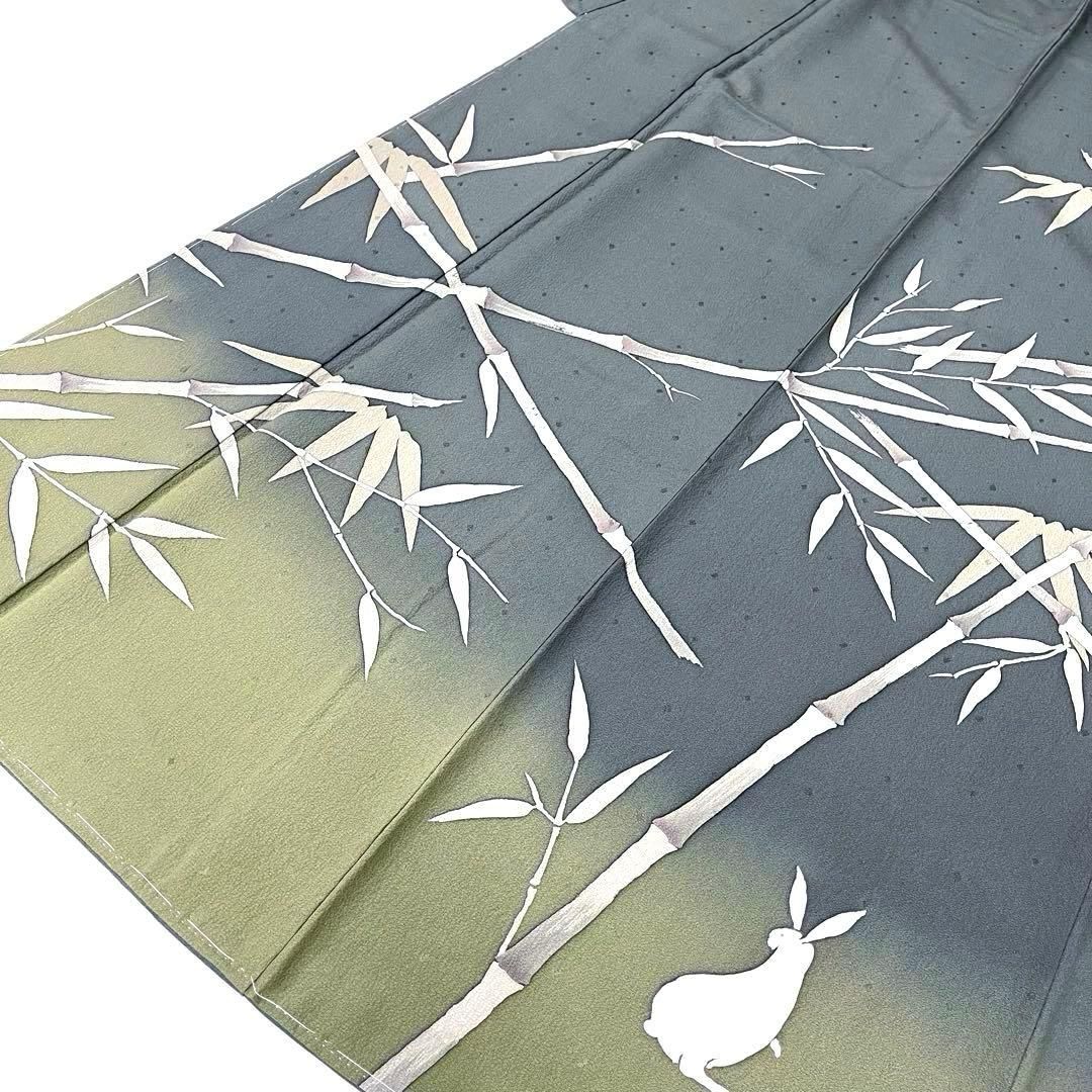 着物と帯 時流】H25890t◇正絹 訪問着◇二代目奥村一心 未使用品