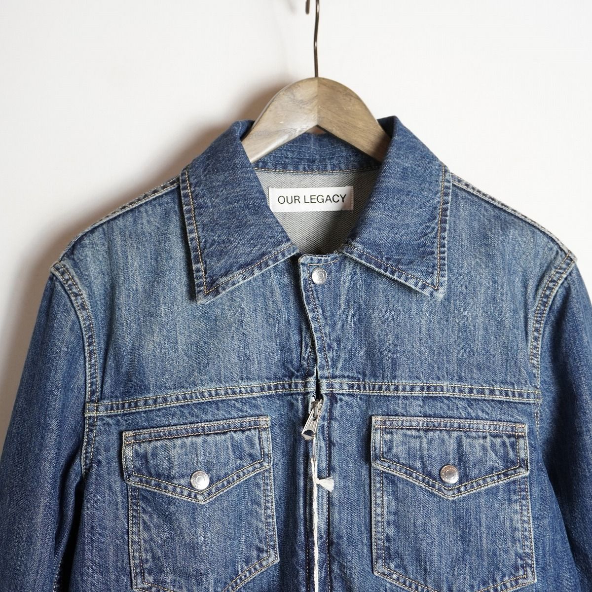 美品 国内正規 24AW OUR LEGACY アワーレガシー TRUCKER JACKET デニム