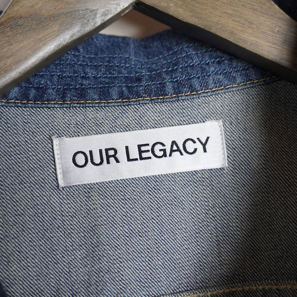 美品 国内正規 24AW OUR LEGACY アワーレガシー TRUCKER JACKET デニム