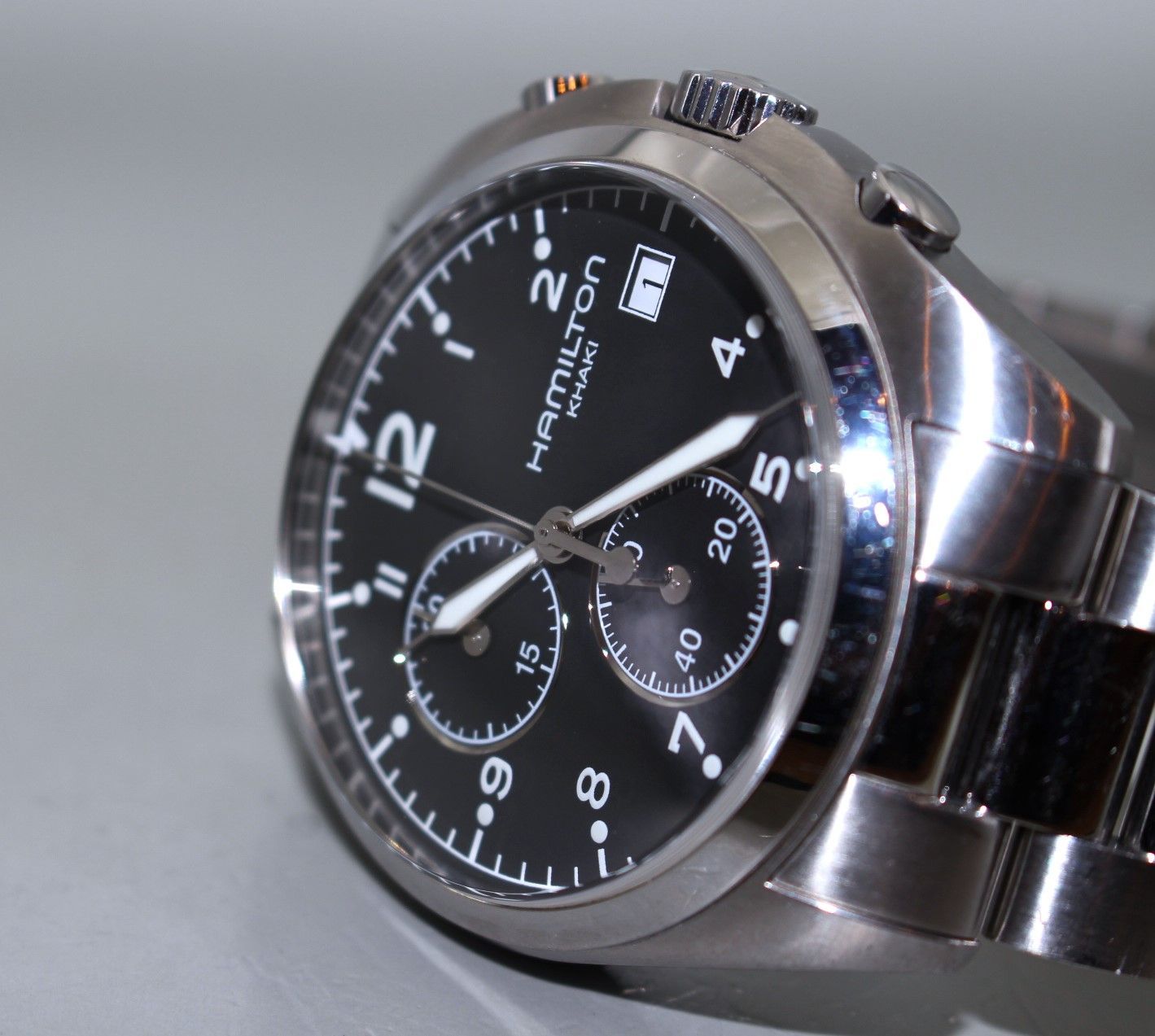 Pilot カーキ Quartz Chrono Pioneer アビエーション - ダイヤルカラー 