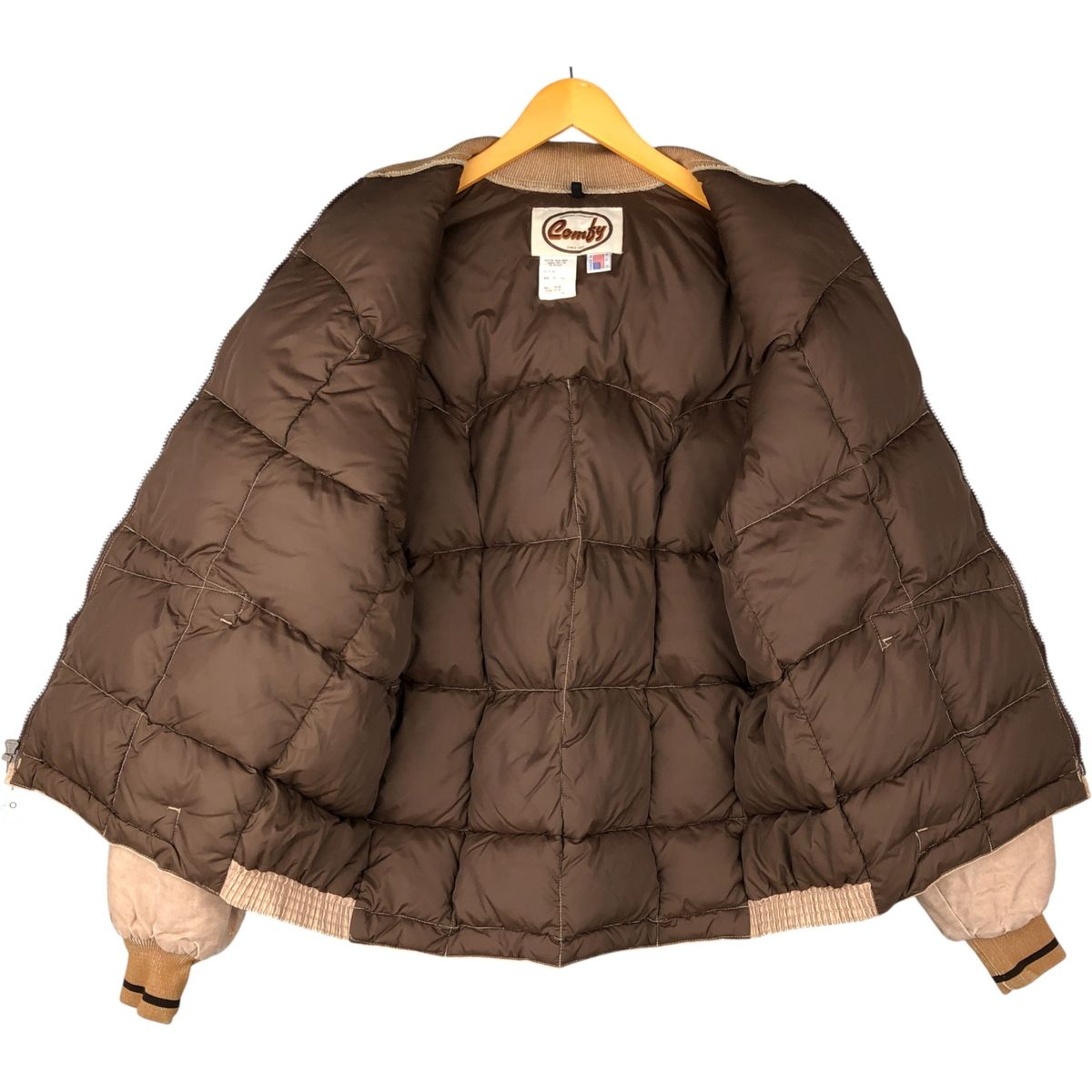 COMFY ダウンジャケット USED 古着 Comfy ダウンジャケット USA製 メンズXL相当 ヴィンテージ