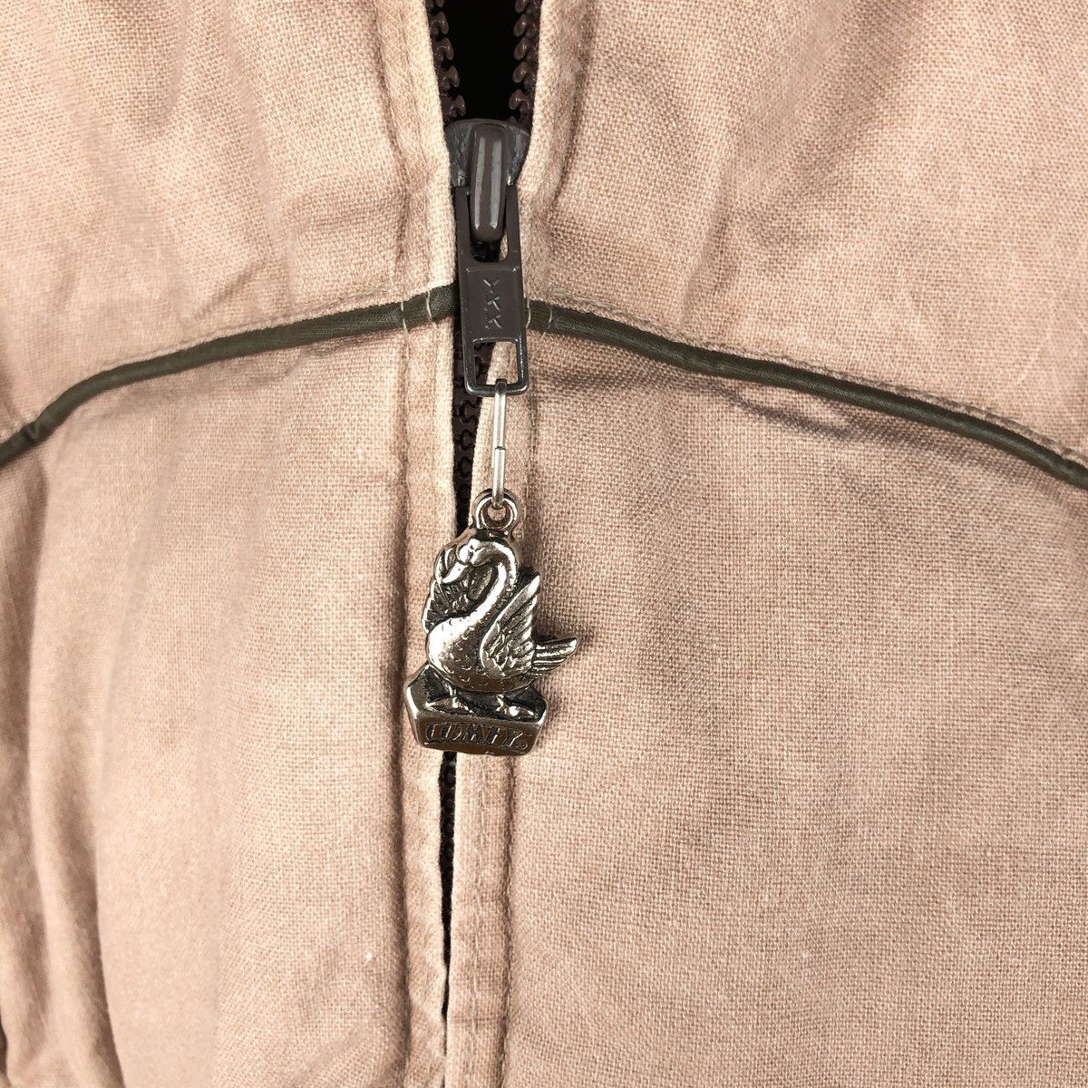 古着 Comfy ダウンジャケット USA製 メンズXL相当 ヴィンテージ