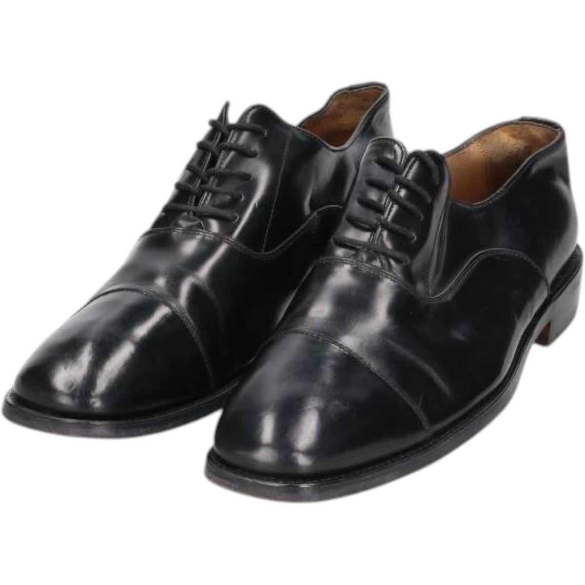 古着 JOHN VARVATOS スエード プレーントゥシューズ 9M メンズ27.0cm