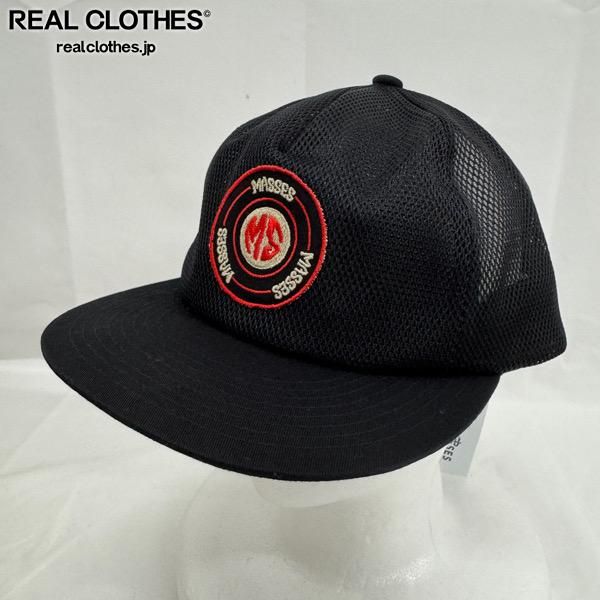 未使用】MASSES/マシス【25SS】ALL MESH CAP/キャップ 帽子