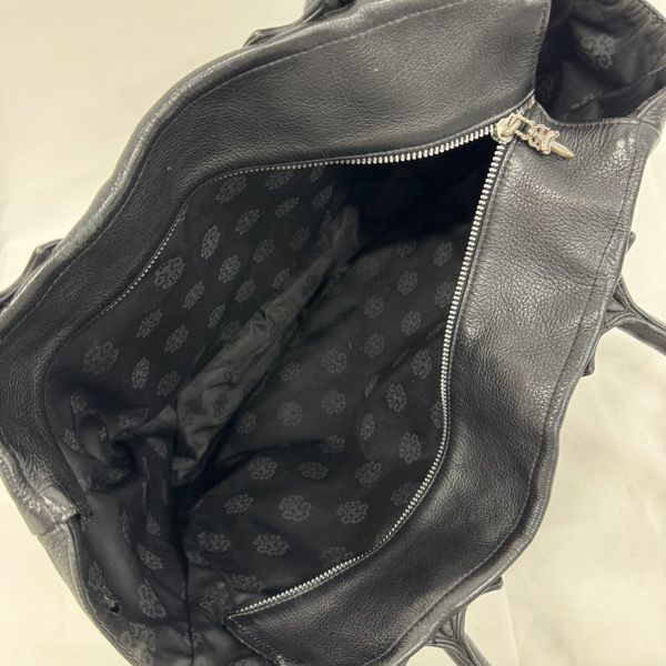 CHROME HEARTS/クロムハーツ 4Pocket Tote/クロスパッチ レザートート