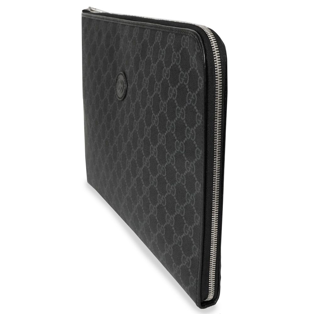 グッチ インターロッキングG付き ドキュメントケース クラッチバッグ