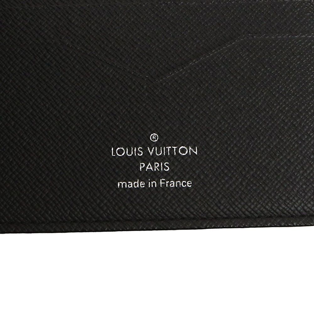 【美品】ルイヴィトン マネーグリップ タイガ ポルトフォイユ パンス ブラック 極美品】ヴィトン マネークリップ ポルトフォイユ パンス タイガ