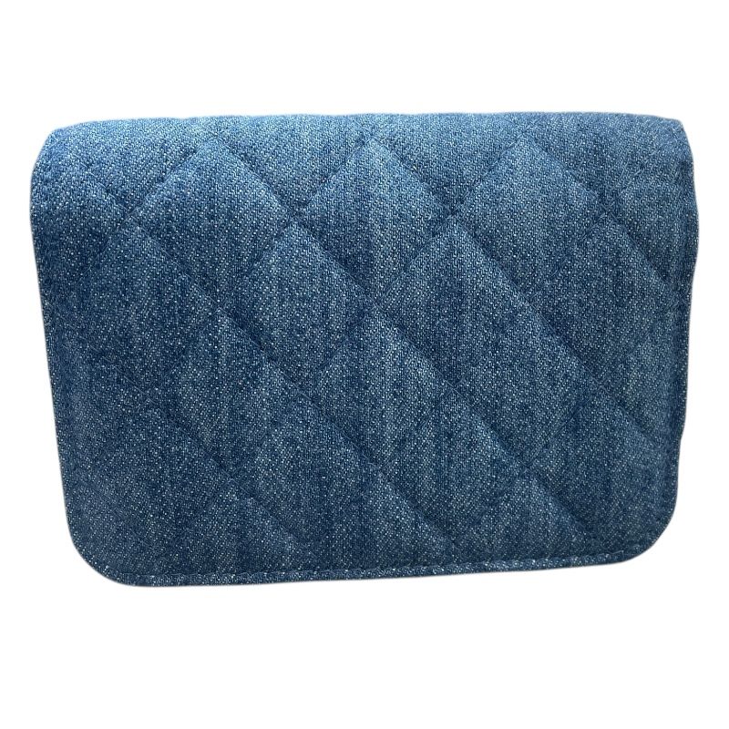 CHANEL マトラッセ デニム チェーン シャネル CHANEL マトラッセミニチェーンウォレット AP1628 デニム