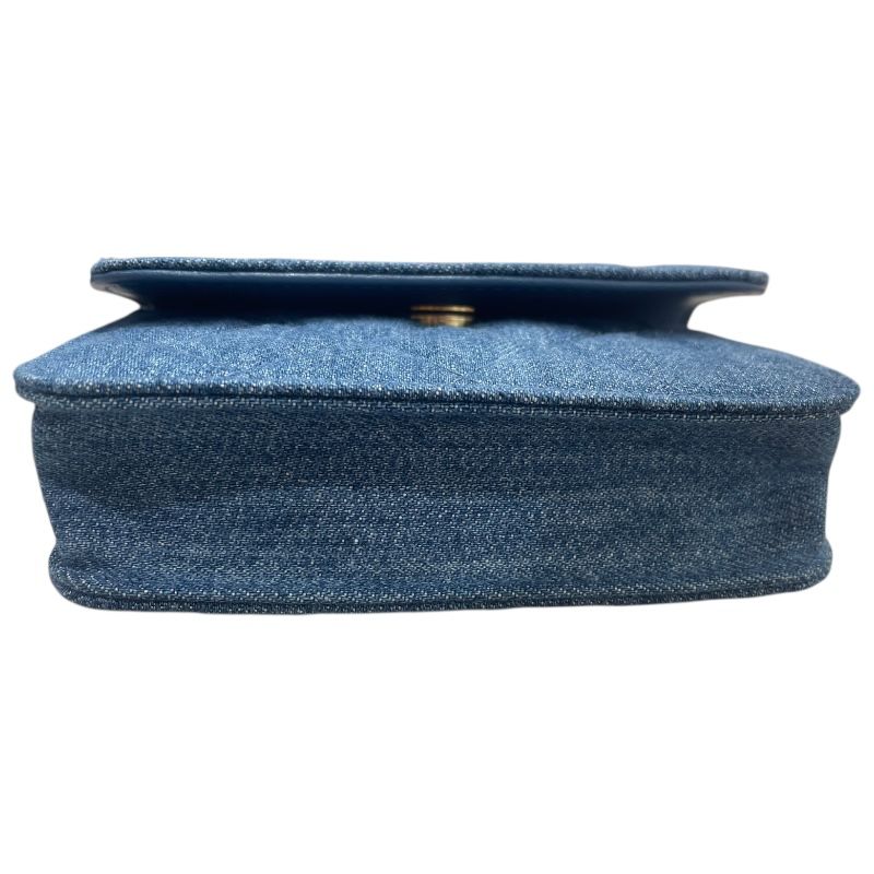 シャネル CHANEL マトラッセミニチェーンウォレット AP1628 デニム