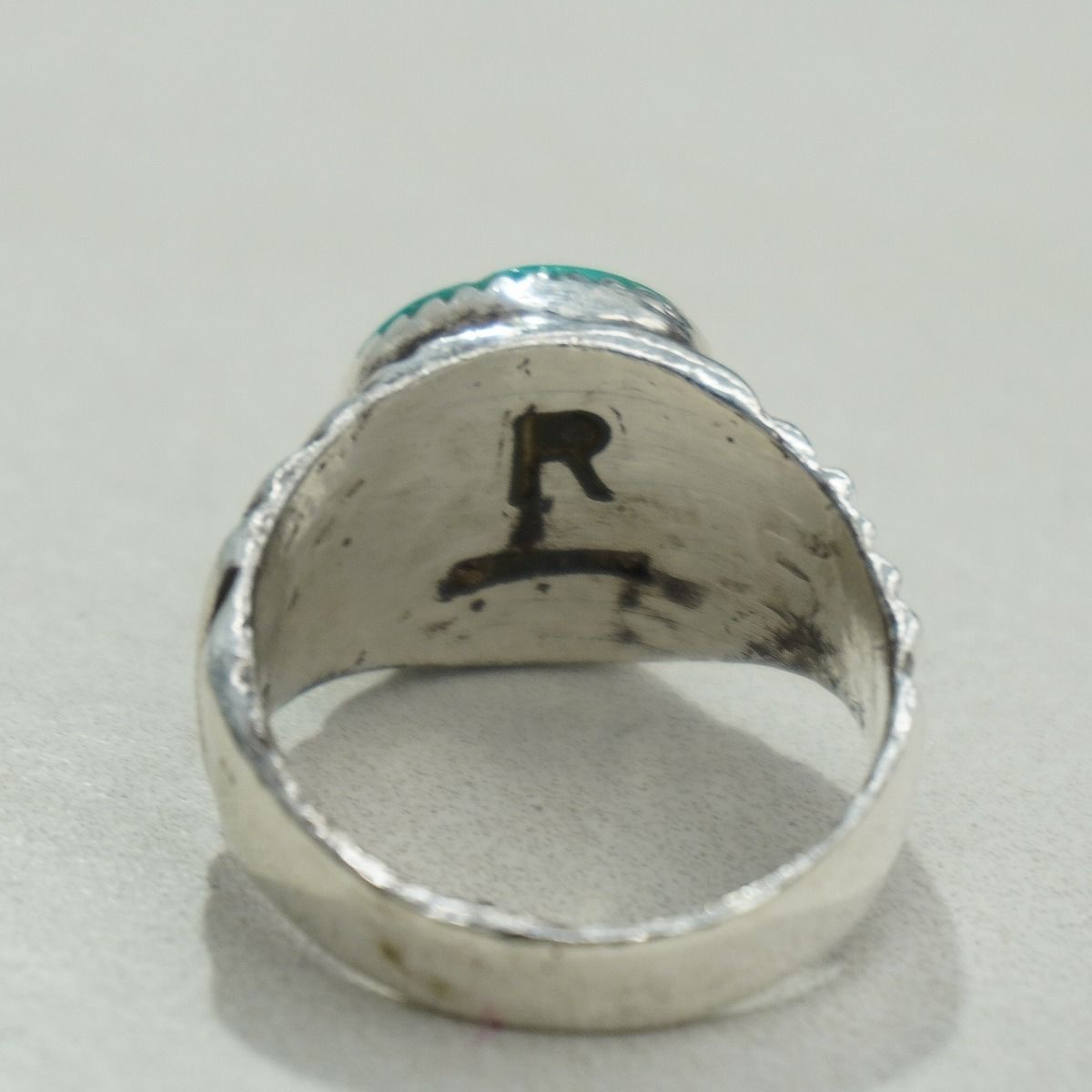 希少 美品 NAVAJO ナバホ インディアンジュエリー ターコイズ ホール