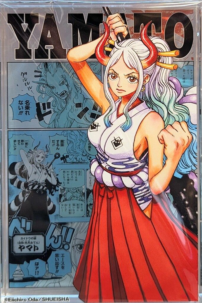 集英社 アクリルブロック HEROES ONE PIECE ヤマト BB4 - メルカリ