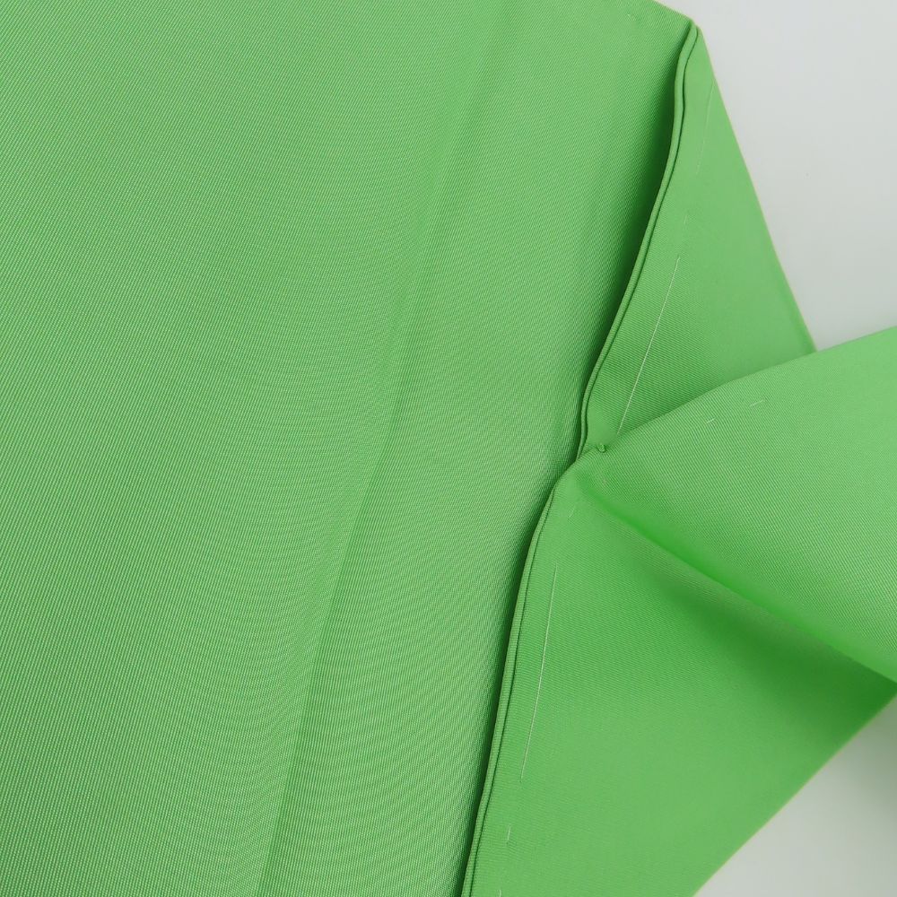 中古】 名古屋帯 正絹(金銀糸除く) グリーン 風景柄 お洒落 和装 呉服