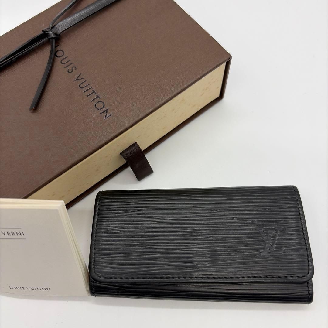 LOUIS VUITTON ルイヴィトン エピ キーケース ブラック ✨美品✨LOUIS