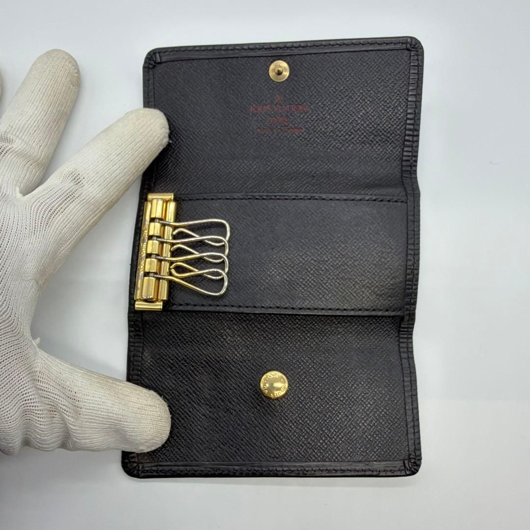 ✨美品✨ルイヴィトン ミュルティクレ4キーケース 4連 エピ 黒 101-3