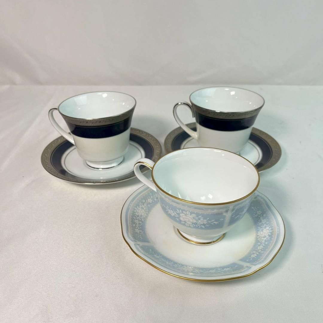 ノリタケ ティーカップ＆ソーサー3客セット Noritake - メルカリ