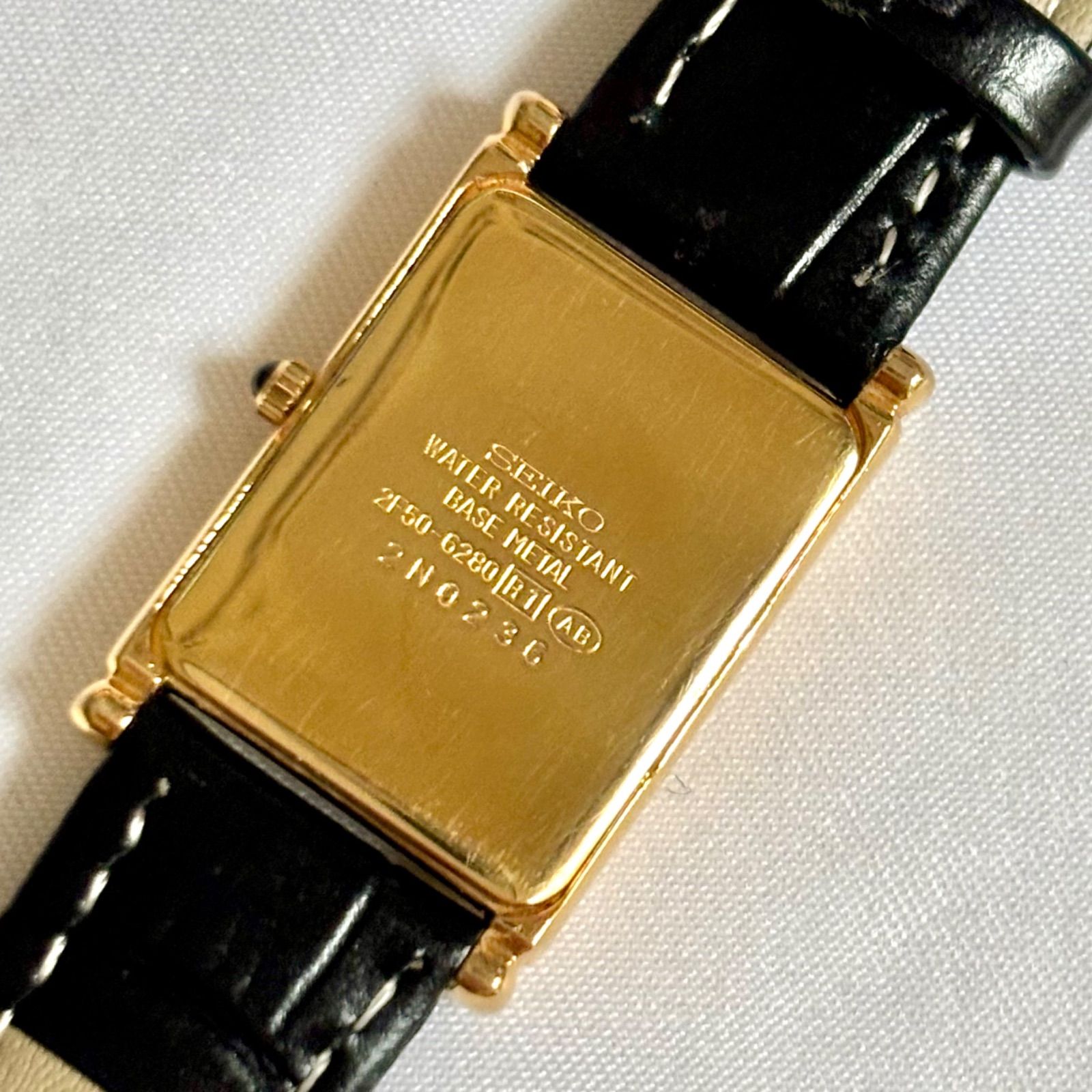 美品/新品電池】SEIKO セイコー EXCELINE エクセリーヌ レディース