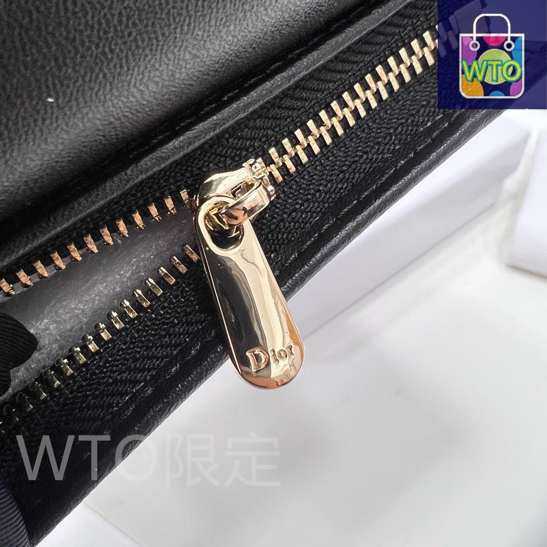 本日限定特価】Dior ミニレディディオール財布 秋冬新作 ブラック