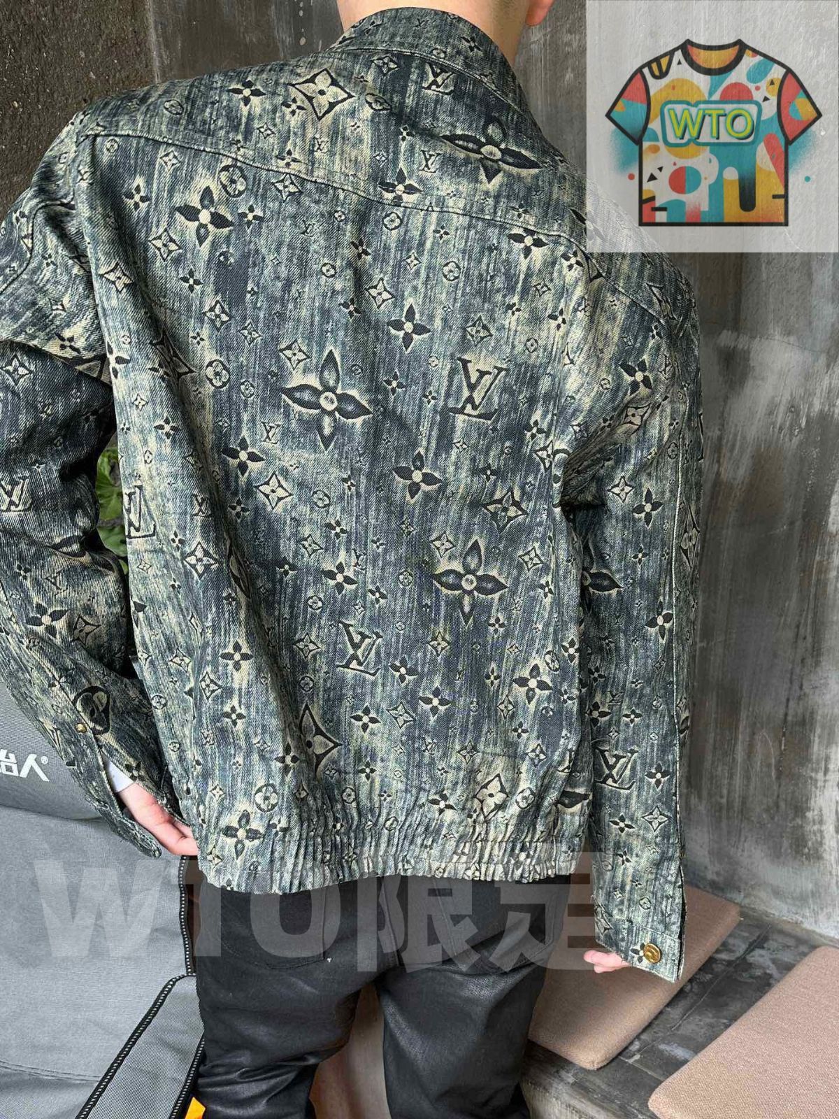 T*J様 ルイヴィトン限定ジャケット LOUIS VUITTON - 販売証明書あり 激レア ルイヴィトン デニム