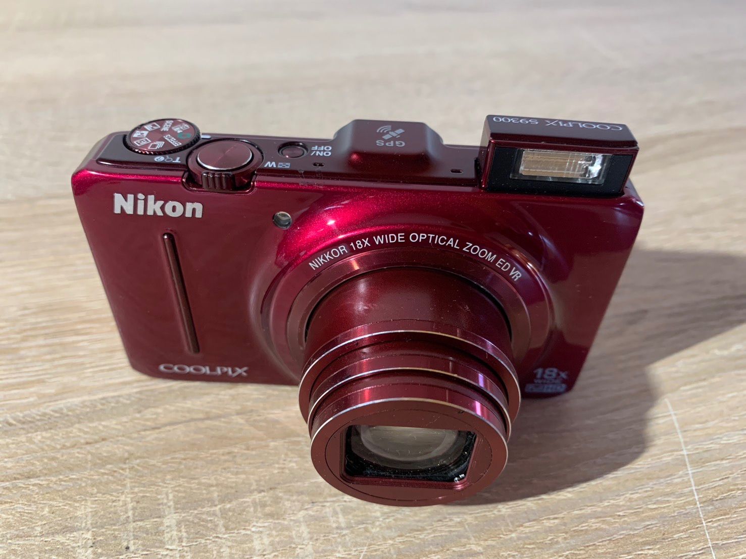 6598 Nikon COOLPIX S9300 レッド デジカメ - メルカリ