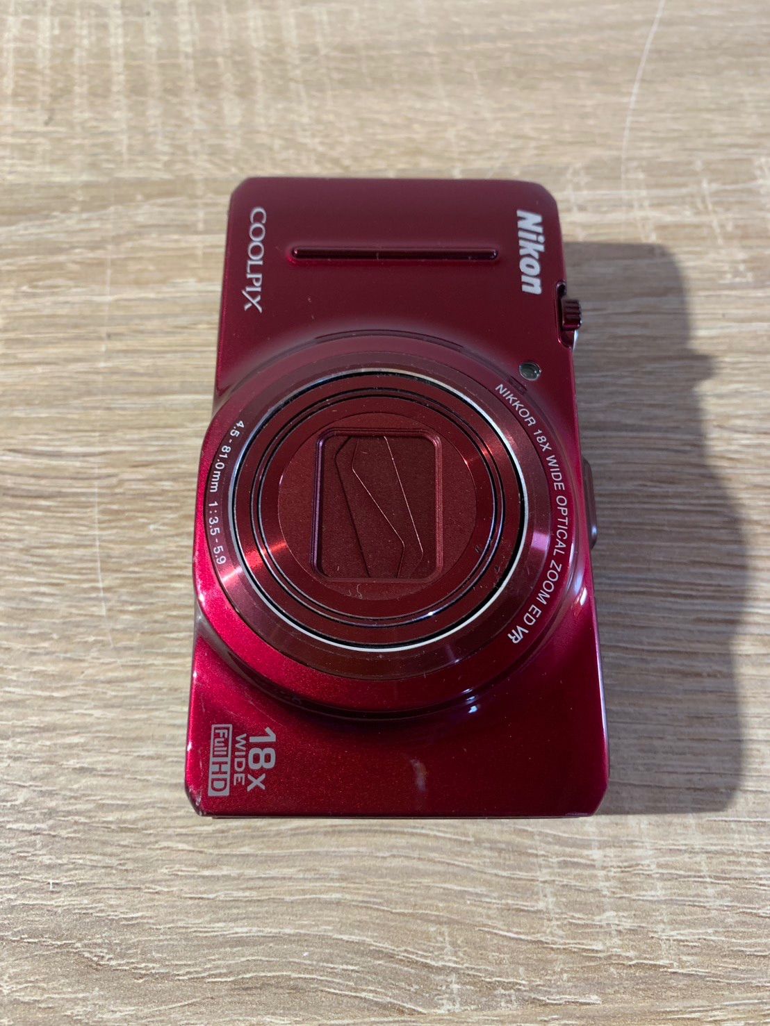 6598 Nikon COOLPIX S9300 レッド デジカメ - メルカリ